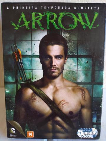 Box DVD ORIGINAL Arrow 1ª a 5ª Temporada