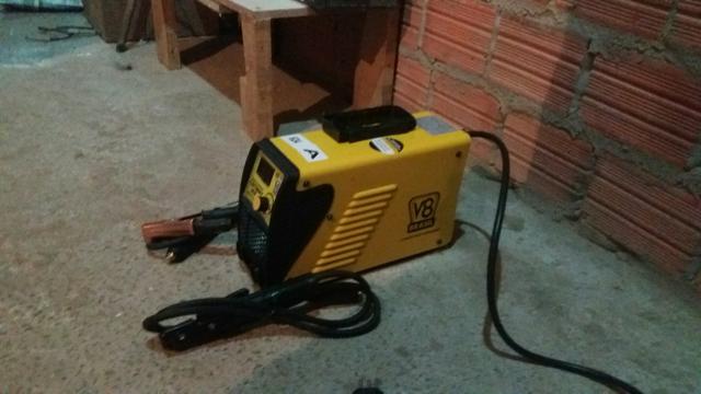 Maquina de solda invesora 165 amperes nova - Foto 2