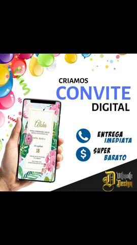 Criamos convite virtual