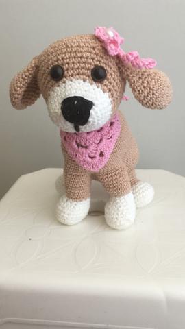 Cachorrinho Amigurumi