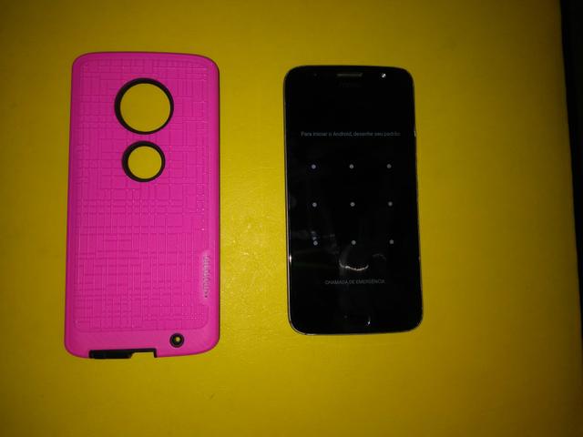 Vendo moto g5splus todo conservado problema na tela cell top com caixa boa qualidade toop