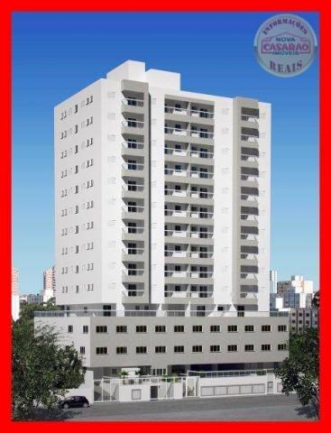 Apartamento com 2 dormitórios à venda, 72 m² por R$ 362.373 - Cidade Ocian - Praia Grande/