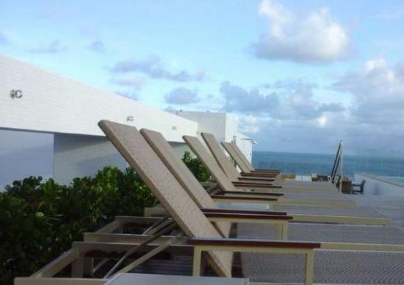 Apartamento Expresso 2222 de 1 quarto decorado e mobiliado 600 mil vista Mar Barra Ondina - Foto 13