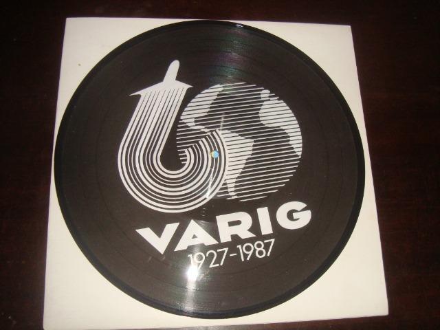 Varig, Lp, Picture Disc comemorativo - Foto 2