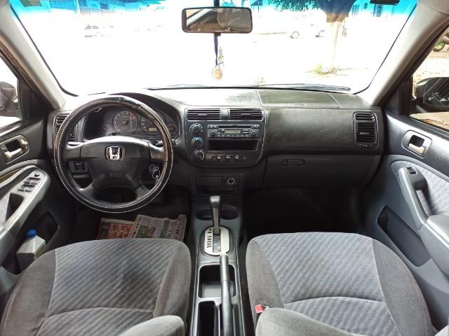 Honda Civic 2002/2002 Lx 1.7 Aut (Completo) - Foto 9