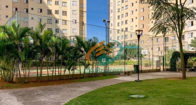 Apartamento com 2 dormitórios para alugar, 45 m² por R$ 1.547,00/mês - Ponte Grande - Guar - Foto 18