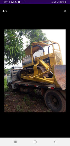 Trator de esteira ad7 vendo,troco .