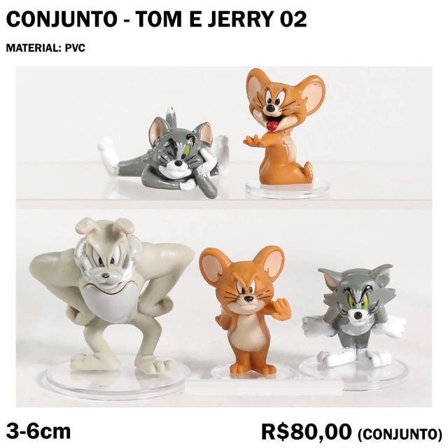Conjunto Tom e Jerry
