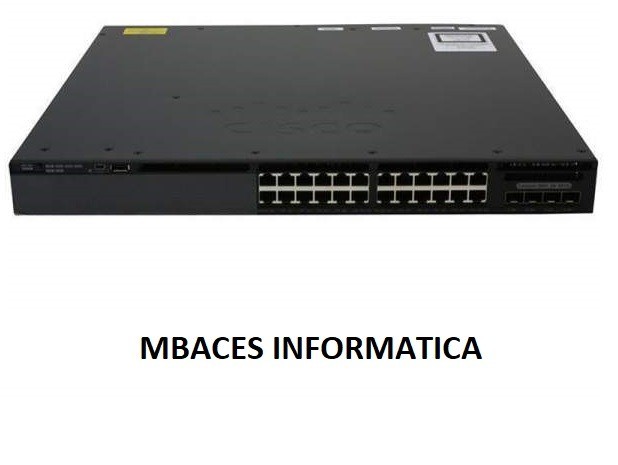 Switch Cisco Catalyst 3650 24 Port PoE 4x1G Uplink