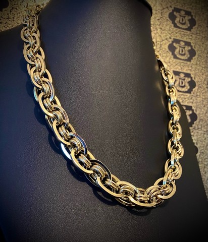 Corrente em ouro 18k 80 gramas - Foto 2