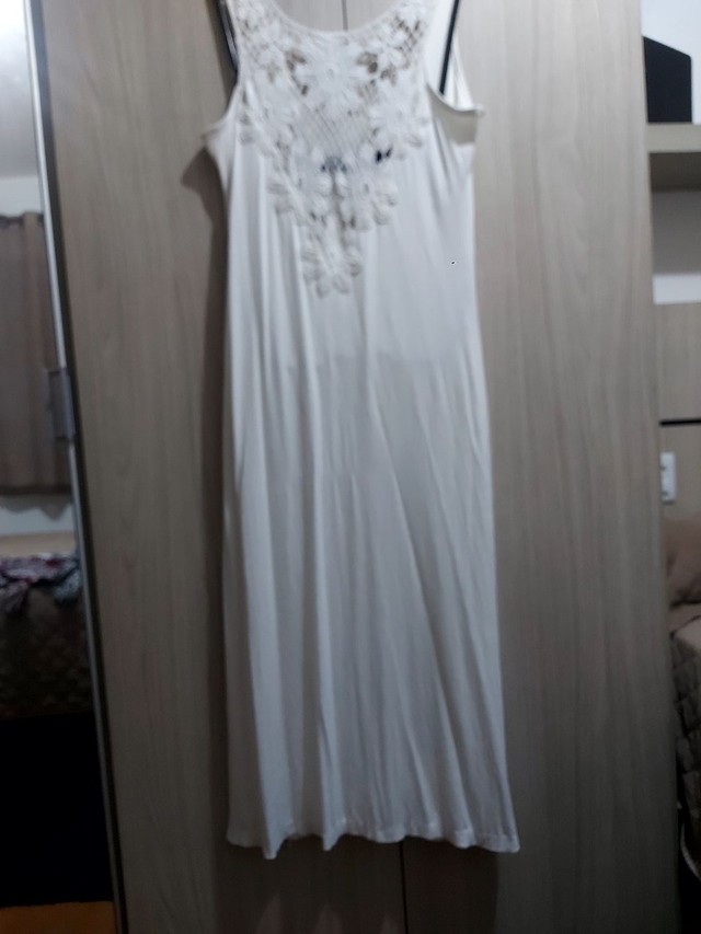 Vestido Reveion 44 branco - Foto 4