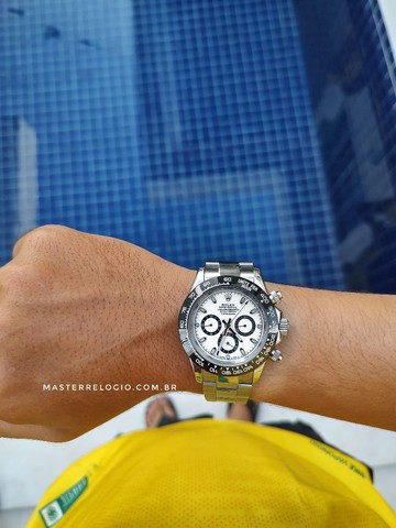 Rolex Daytona "panda" 40mm + caixa original / 1 ano garantia  - Foto 3