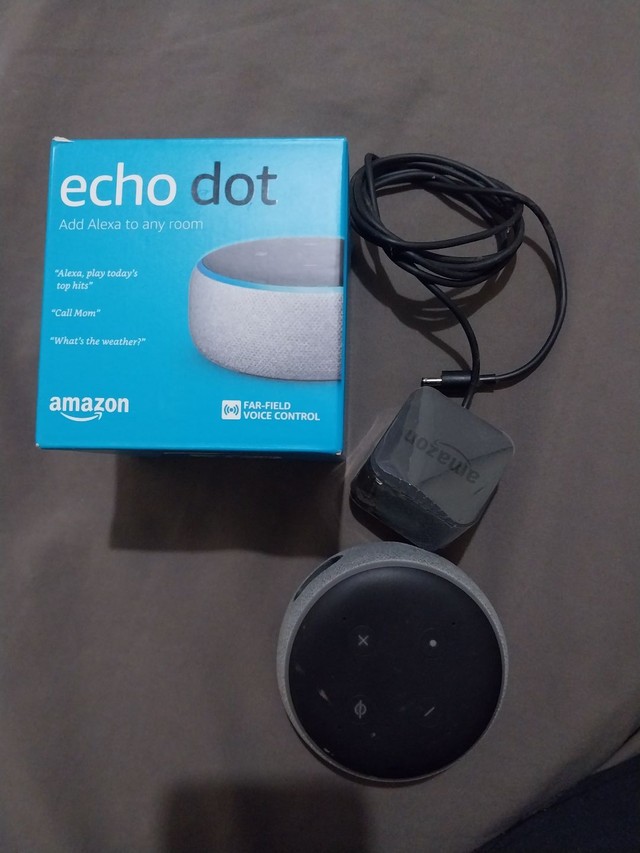 Amazon Echo Dot 3rd Gen com assistente virtual Alexa - Foto 2