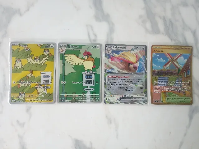 Lote com 4 Carta Pokemon Ex Cromada ( Valor 249 Reais ), Produto Vintage e  Retro Pokemon Usado 84729229