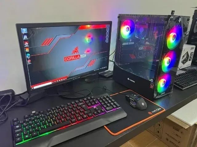 PC Gamer Completo i5 9400F | RX 5600XT + Monitor (Tudo novo c/ Garantia) Loja! - Foto 2