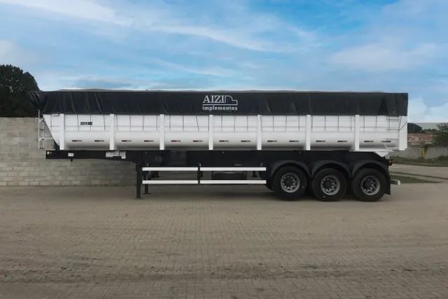 Semirreboque Basculante 3 Eixos 30m³ AIZI - Foto 2