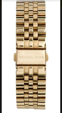 Relógio Michael Kors Mk8281 Orig Chron Anal Gold. Masculino. - Foto 3