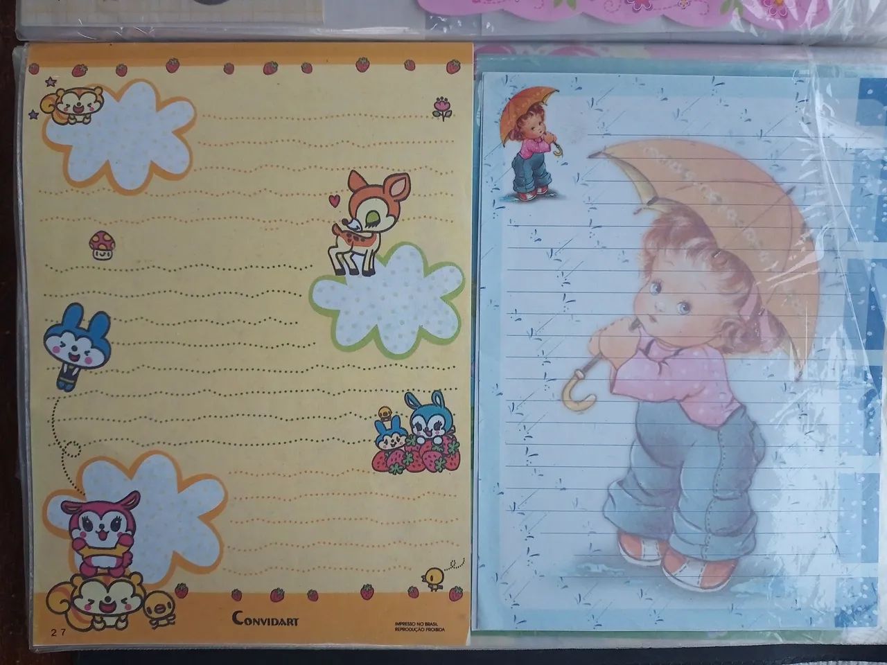 Coleção 126 papel de carta antigo - Foto 3