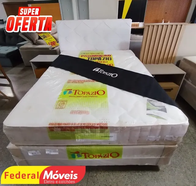 Cama box casal . Novo ! Super promoção .