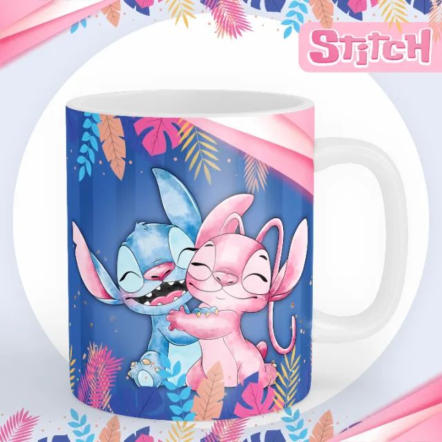 Caneca Lilo e Stitch Personalizada - Foto 4