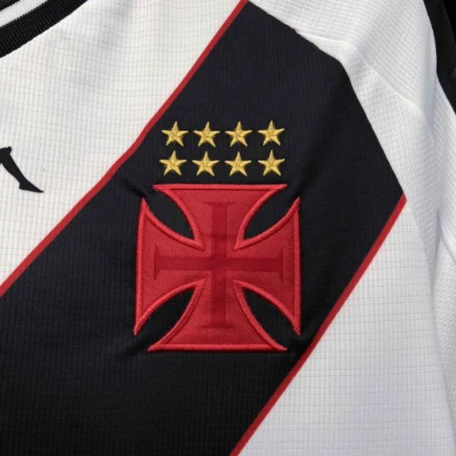 camisa 2 Vasco branca 2024 - Foto 3