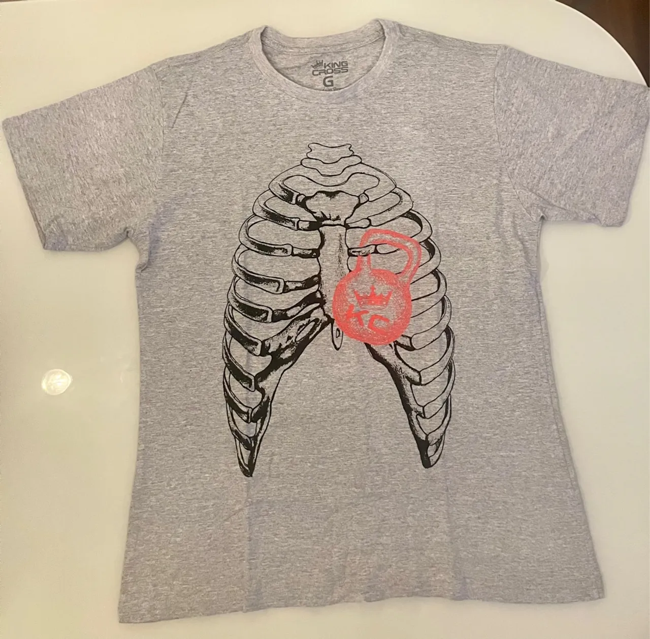 Camiseta King Cross G Cinza
