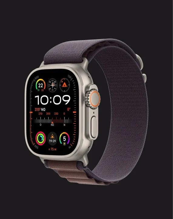 Pulseira loop Alpina índigo, Apple Watch Ultra - Foto 3