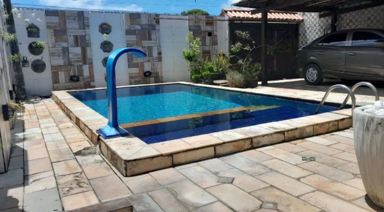 Casa com Piscina a 200 metros da praia! Sexta a domingo! Energia e gás incluso! - Foto 2