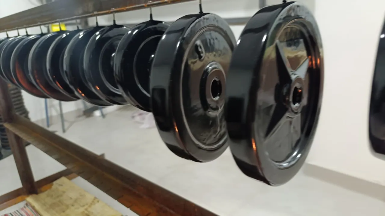 Emborrachamento de Pesos Para Musculação