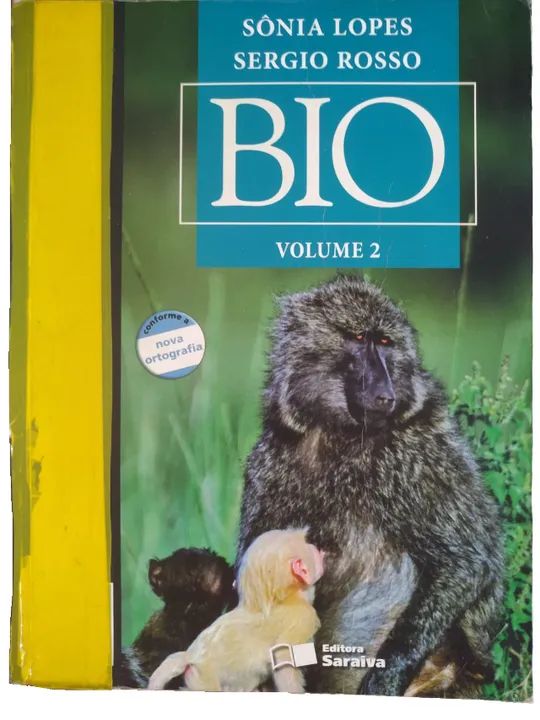 Livro de Biologia Volume 2 - Sônia Lopes e Sergio Rosso