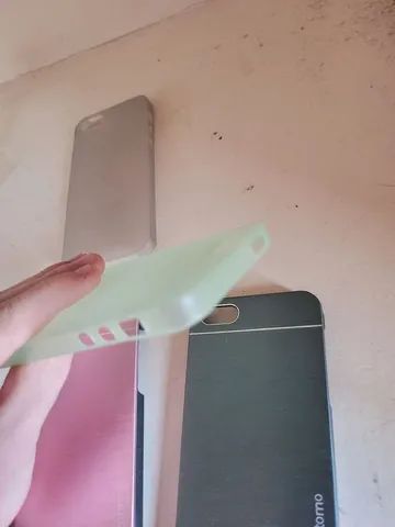 Conjunto 4 capinhas iPhone 5/5s - Foto 3