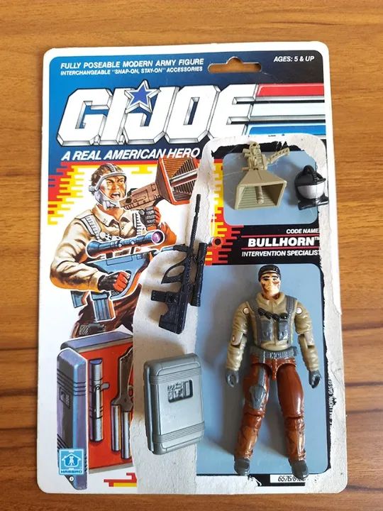 Bullhorn v1 Comandos em Ação Estrela Gi joe Hasbro
