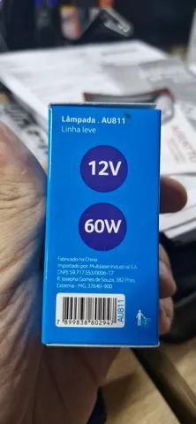 Lampada automotiva HB3 12v 60w comum au811 - Foto 3