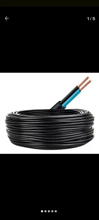 Cabo PP 2 vias 2x 2,5 mm. 100% cobre! 100 metros. - Foto 5