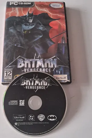 Imagem da capa de Batman Vengeance para PC anunciado na OLX