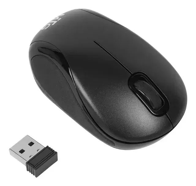 Mouse Sem Fio Wireless 3 Botões 1.200dpi Óptico - Amw840 - Foto 3