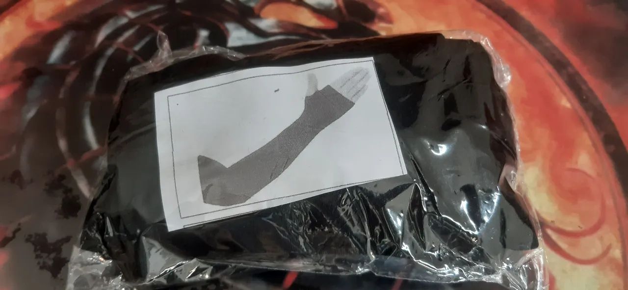 manguito motoqueiro, ciclista - 55 centímetros - já é o menor preço