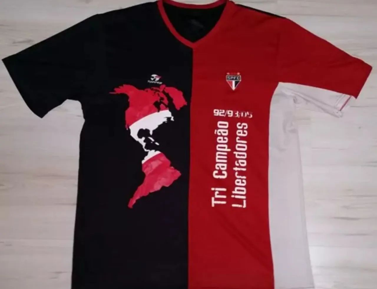 Camisa SaoPauloFc Tri Libertadores
