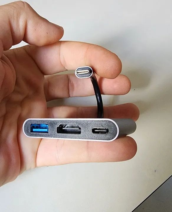 Adaptador HDMI para celular - Transformar em Desktop  - Foto 4