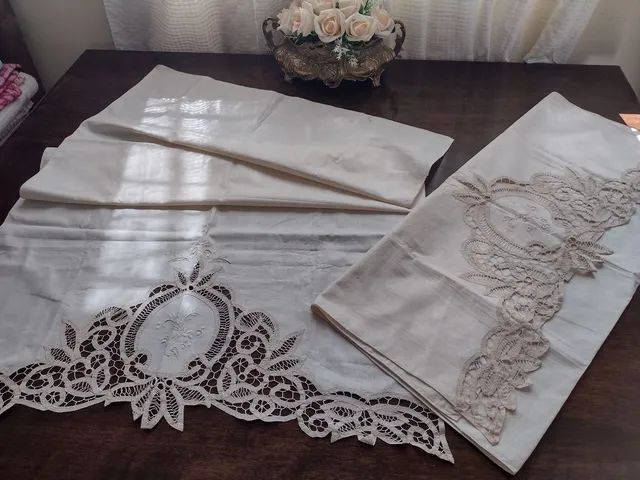 Cortina de Cozinha Richelieu Antiga 