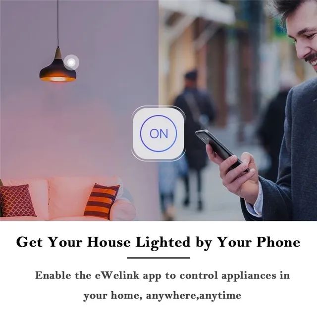 Tomada Lâmpadas Interruptor 1 Sonoff Mini R2, Compatível com Alexa  - Foto 5