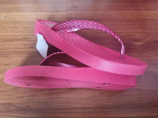 chinelo terra e água palmilha confort rosa<br> - Foto 2