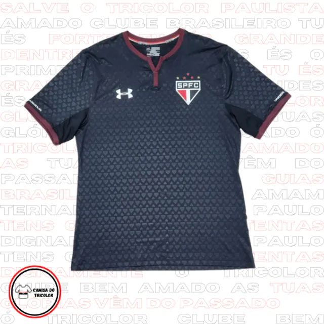 Camisa under discount armour spfc preta