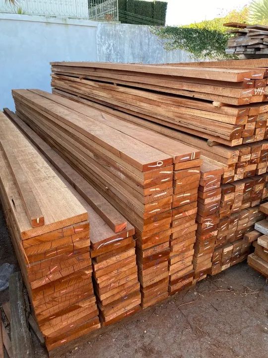 Madeira de Tauari vermelho - vigas, pranchas e ripas  - Foto 2