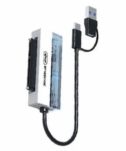 Cabo Adaptador Conversor Usb 3.0 / Type-c X Sata Hd827/ac - Foto 4
