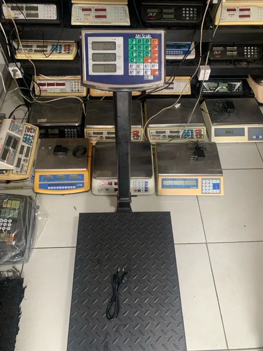 Balança Digital para Comércio 500kg Com Bateria Garantia  - Foto 5