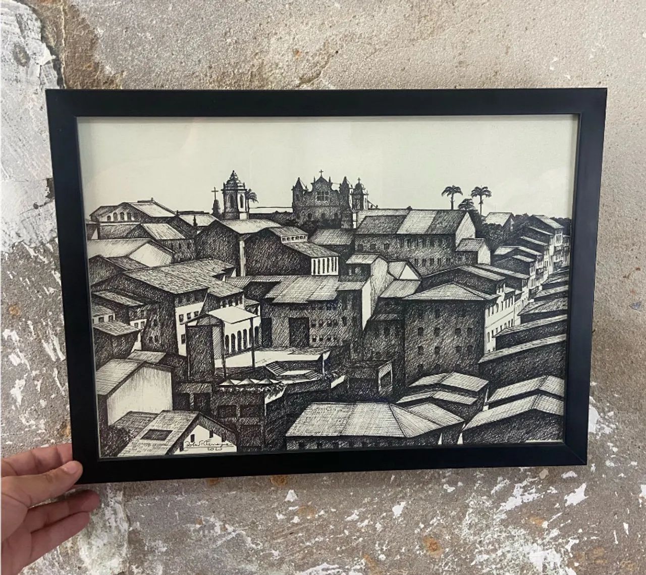 Quadro Drawing Black and White | DonaReliquias   - Foto 5