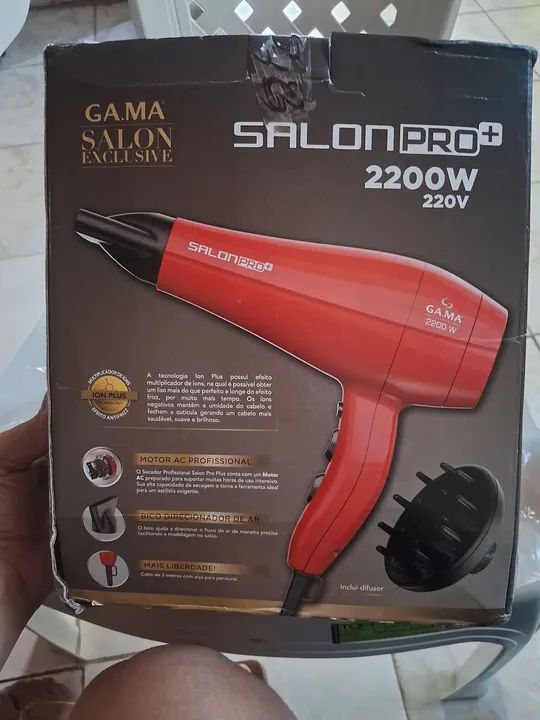 Secador Gama Salon Excluisve NOVO  - Foto 3
