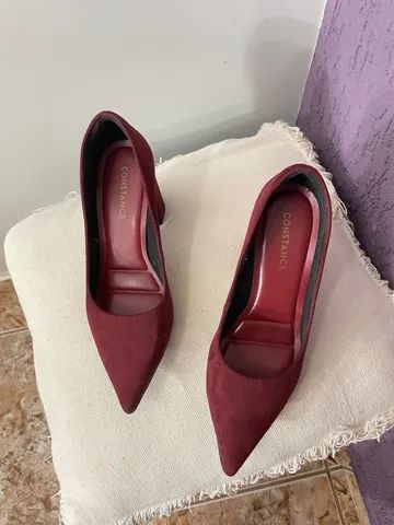 Scarpin 2024 vermelho constance