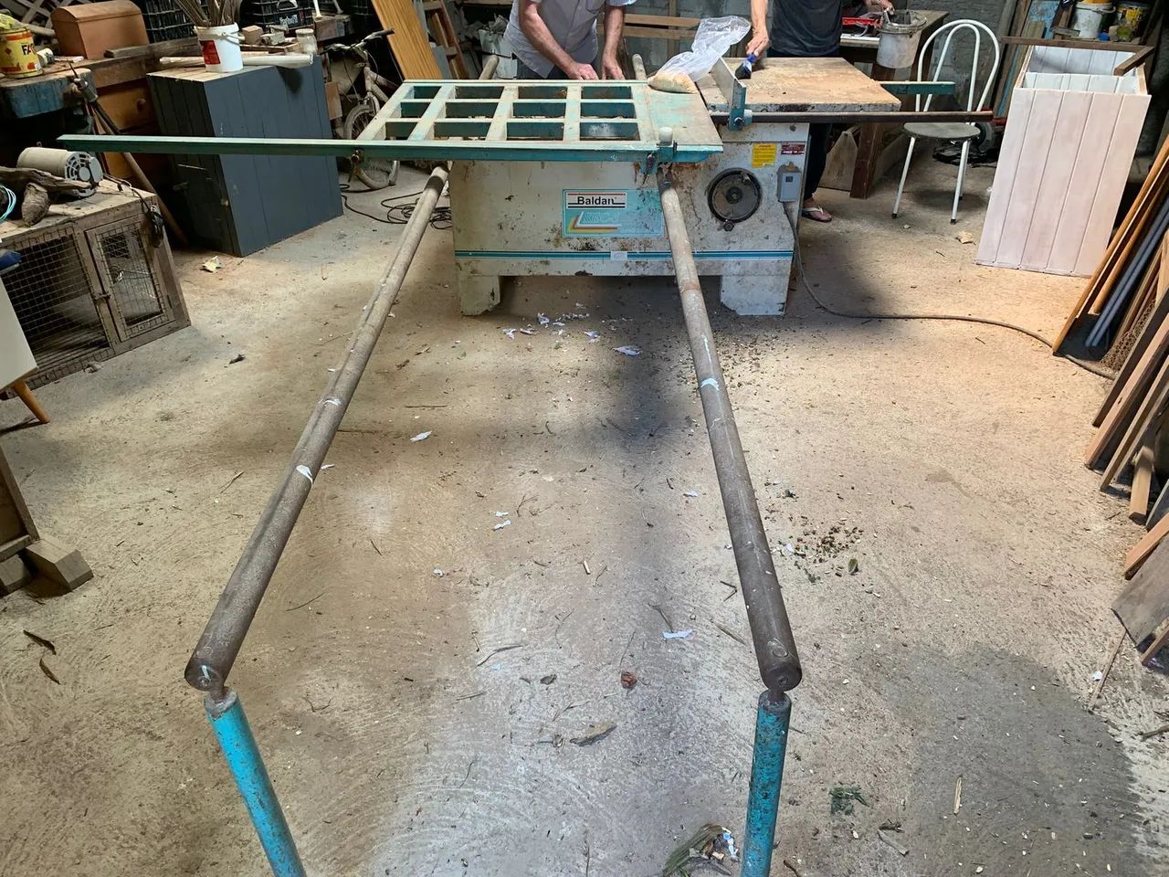 Compressor de ar industrial e esquadrejadeirausado - Foto 2